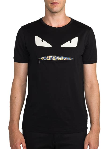 fendi crystal monster t shirt|Fendi clothing australia.